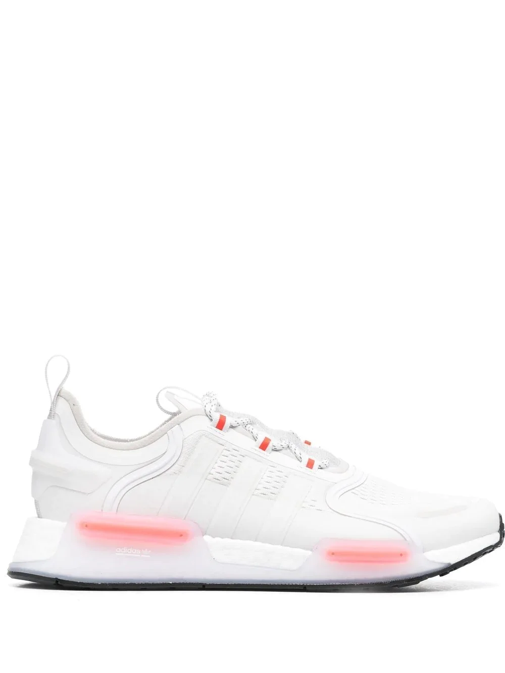 lace-up panelled sneakers - 1