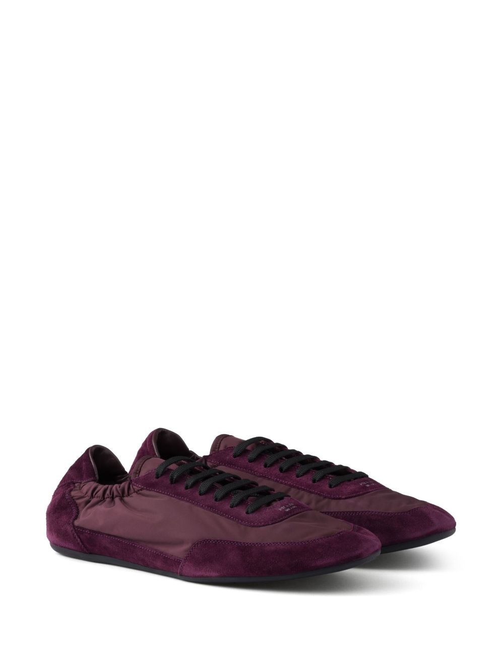 Collapse Re-Nylon suede sneakers - 2