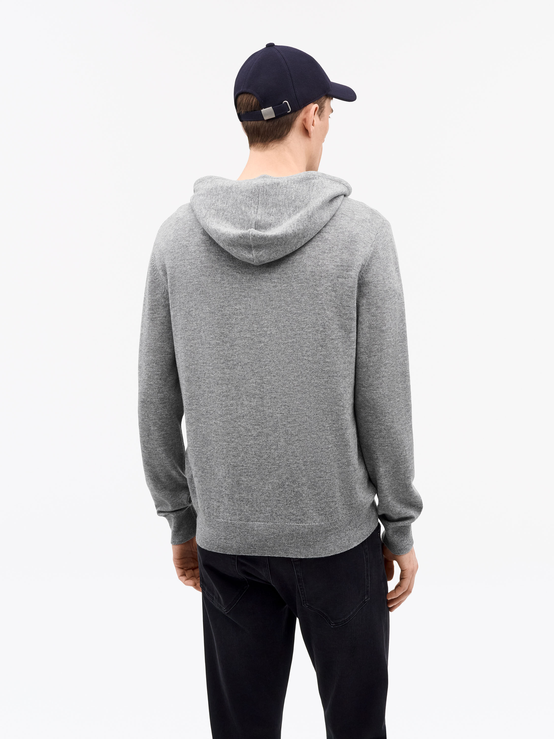 Barker Merino Cashmere Hoodie - 3