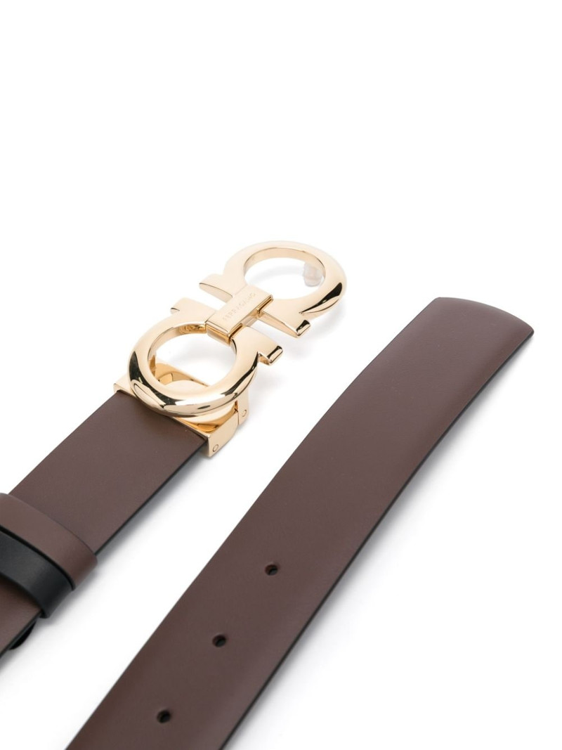 FERRAGAMO Gancini reversible belt outlook