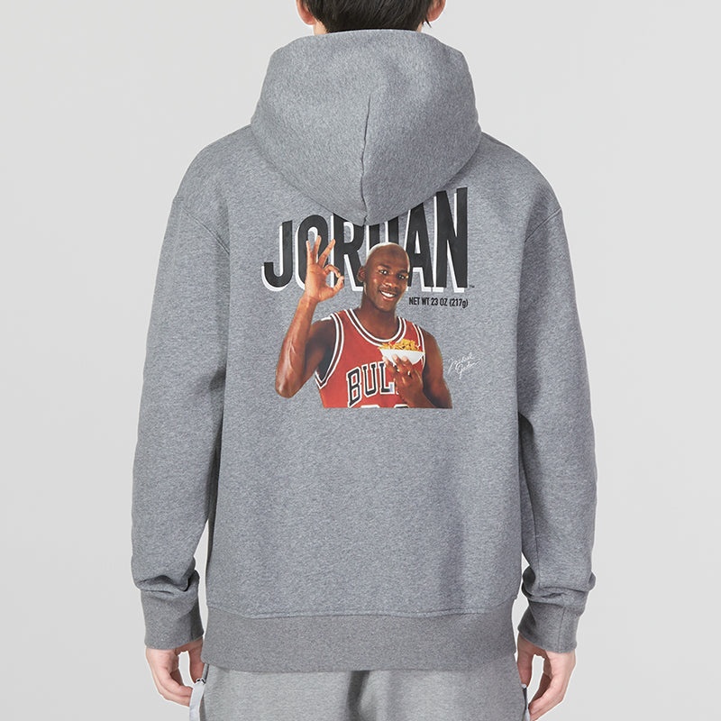 Air Jordan OK Logo Hoodie 'Grey' DV7593-091 - 2