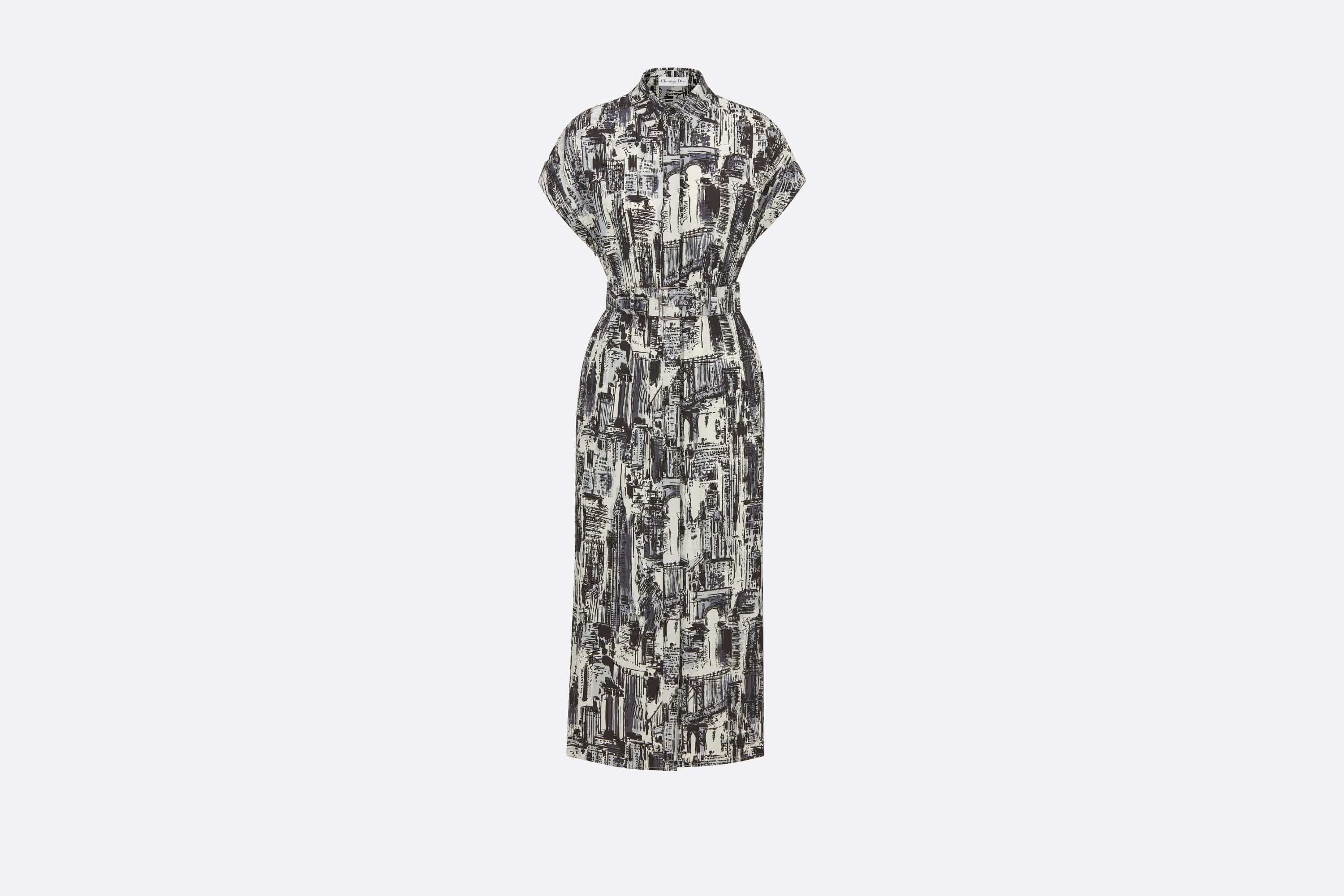 Mid-Length Shirt Dress - 1