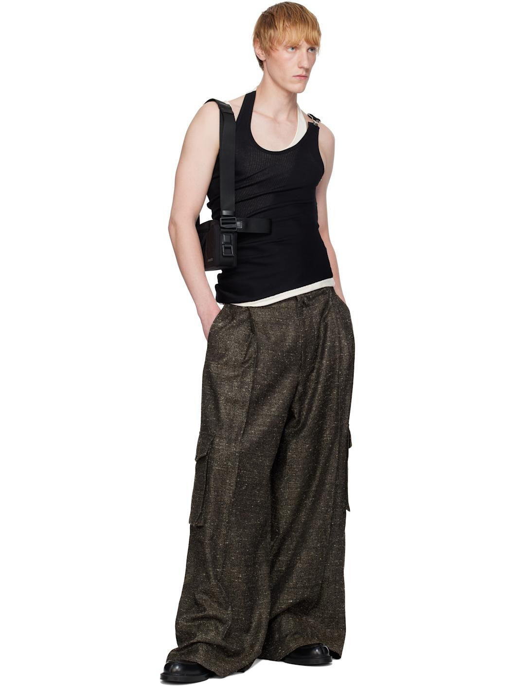 Black 'The horizontal Cuerda' Bag - 4
