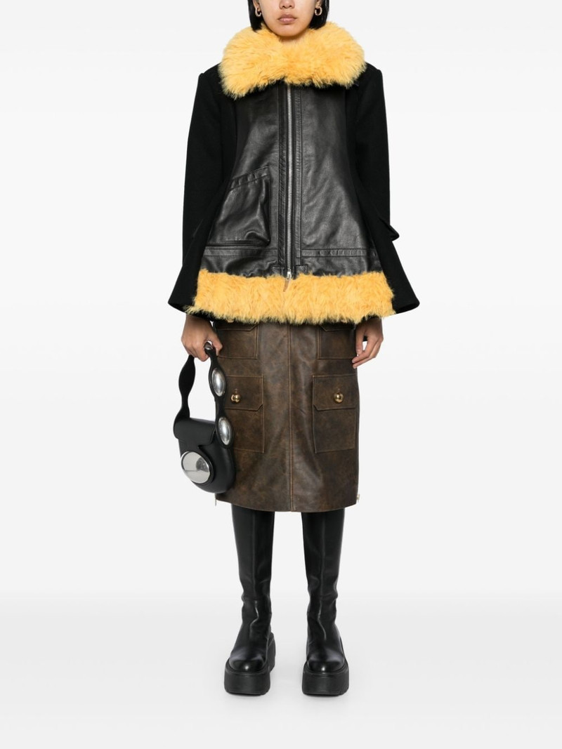 VAQUERA leather skirt outlook