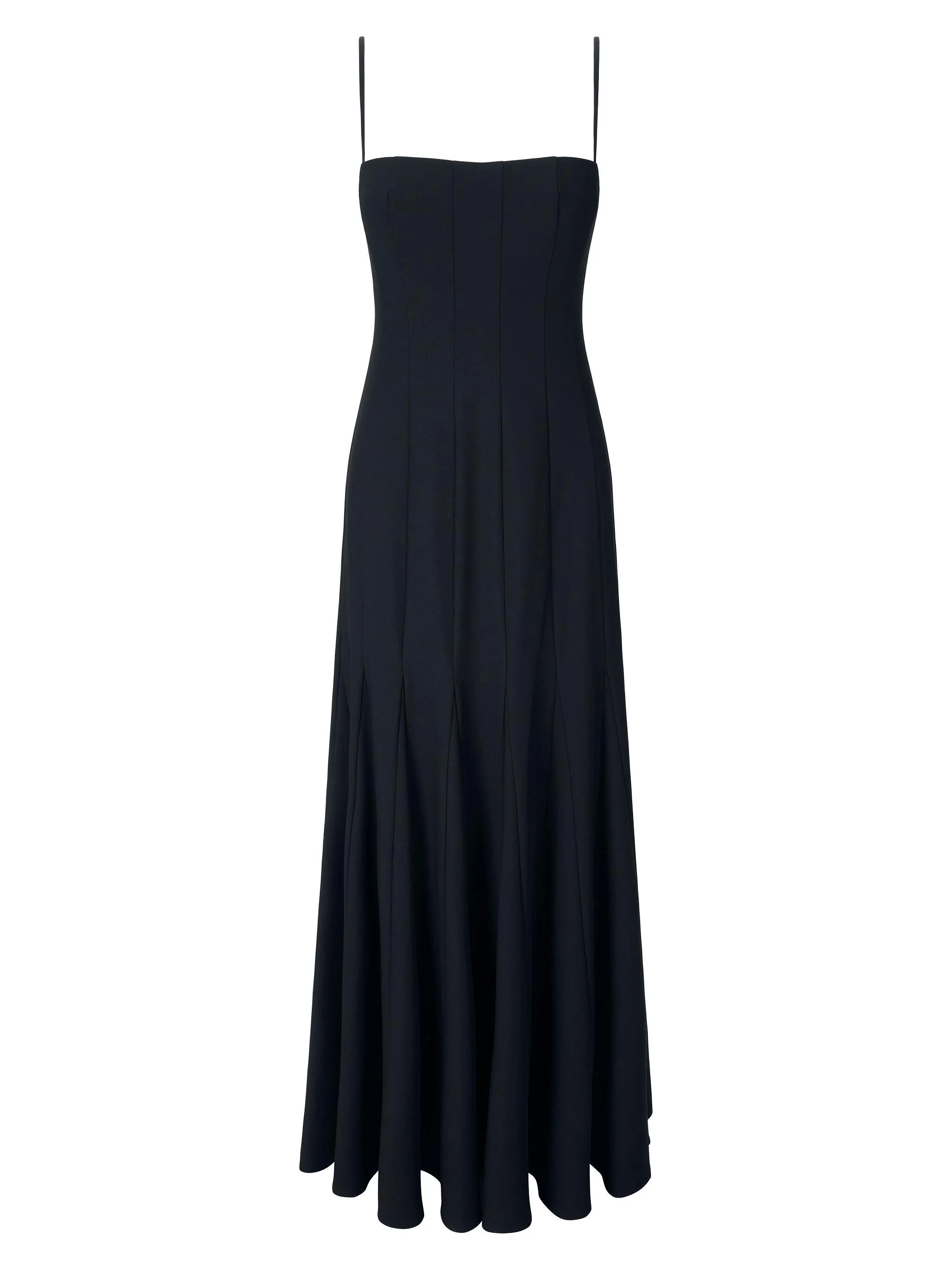 Women's Rila Panelled Maxi Dress - Black - 1