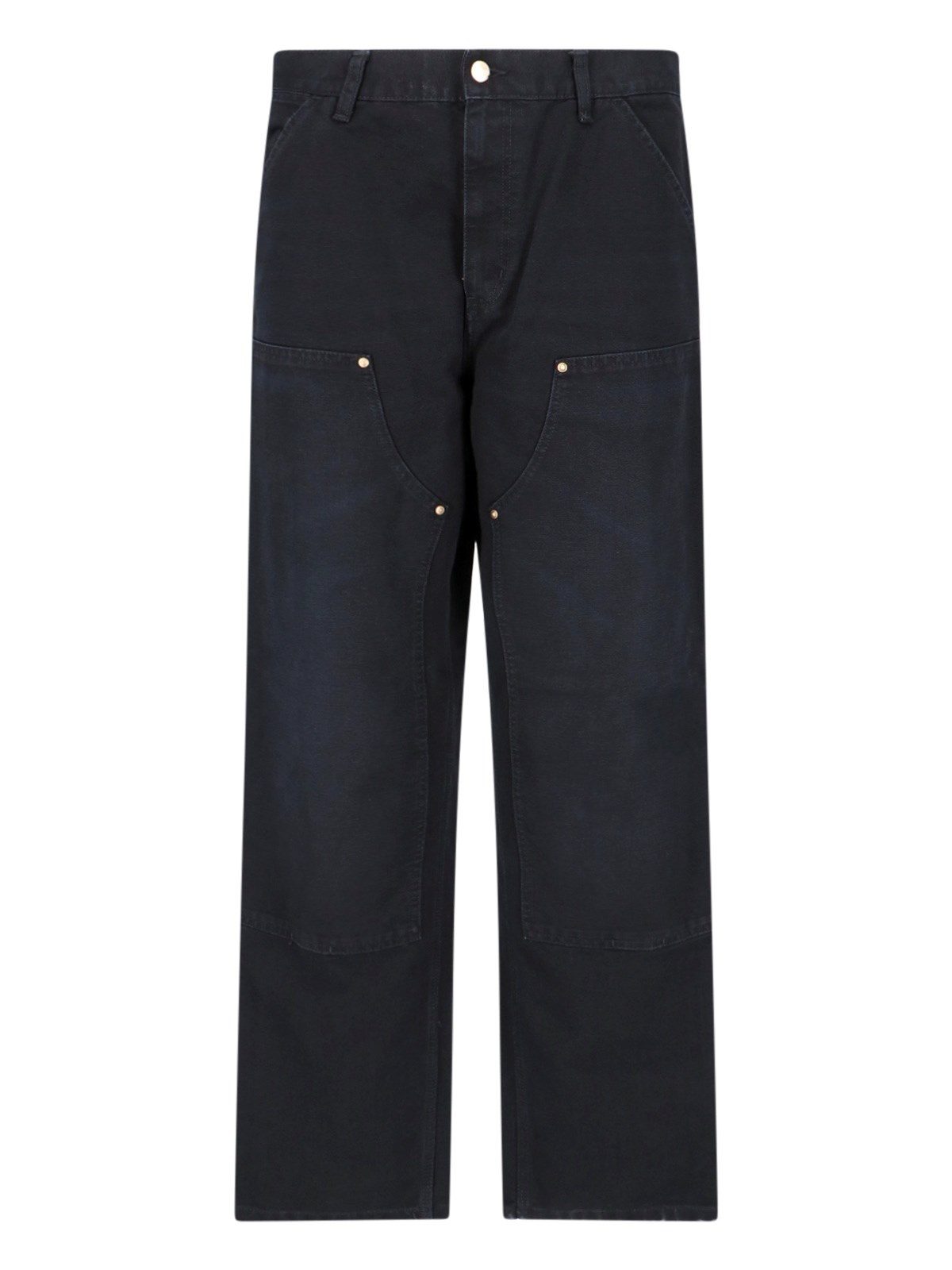 'DOUBLE KNEE' STRAIGHT PANTS - 1
