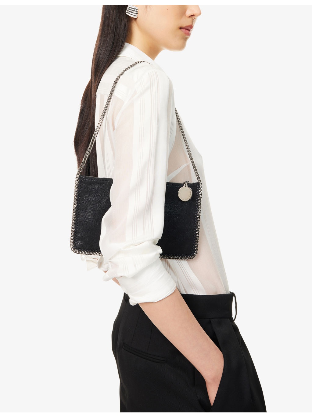 Falabella Pochette Faux-Leather Shoulder Bag - 2