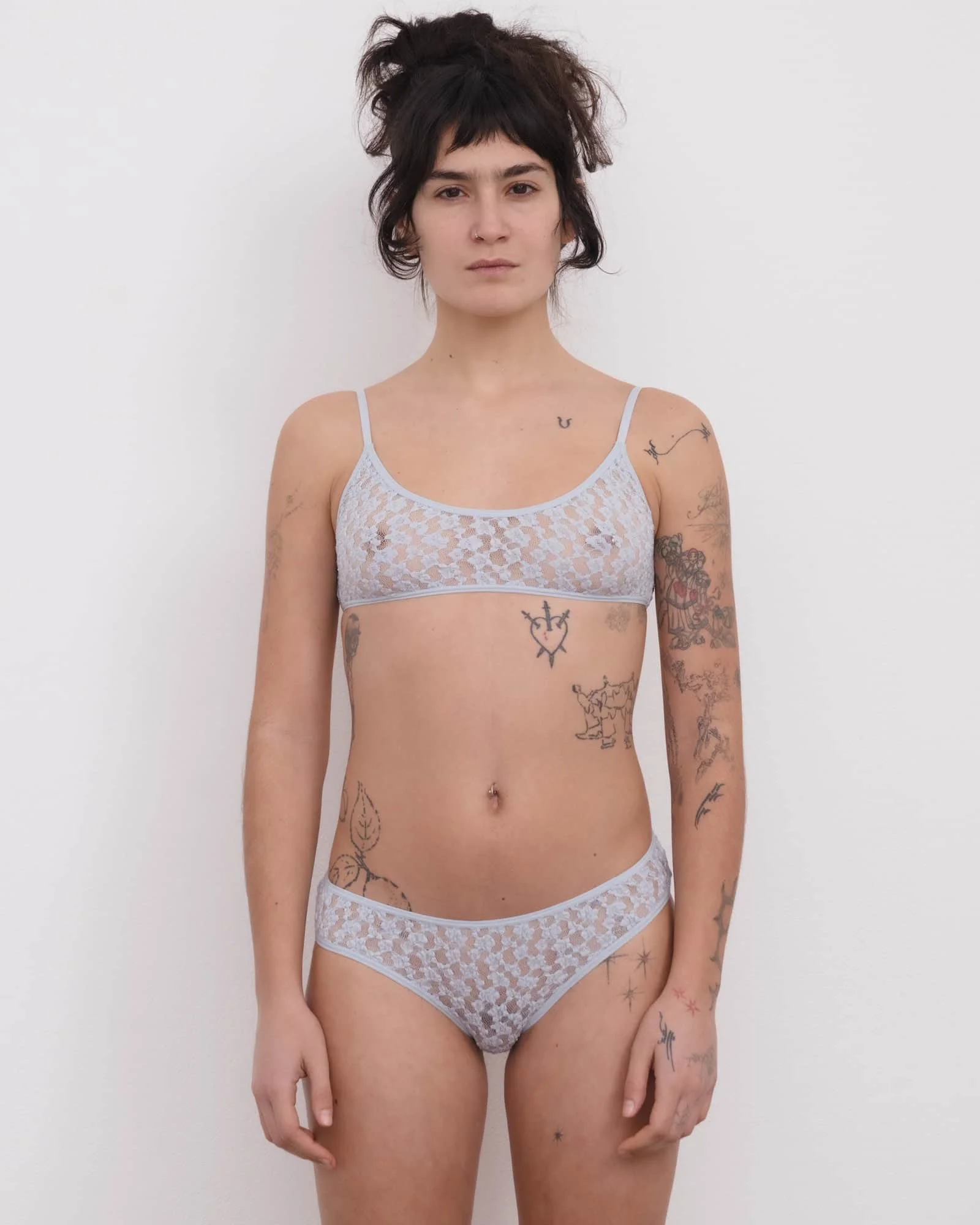Musial Bra - Organic Cotton Lace - 1
