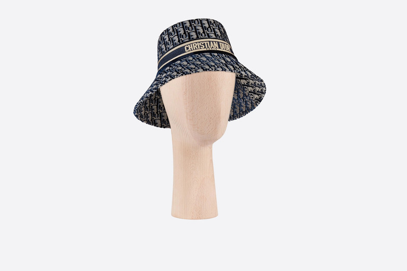 Dior Oblique Large Brim Bucket Hat 1