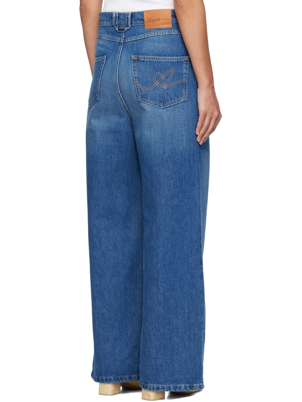 Blue Clara Wide-Leg Jeans - 3
