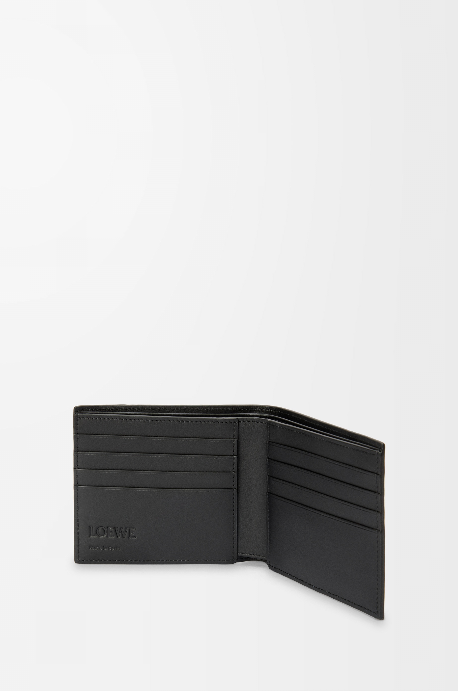Puzzle bifold wallet in classic calfskin - 3