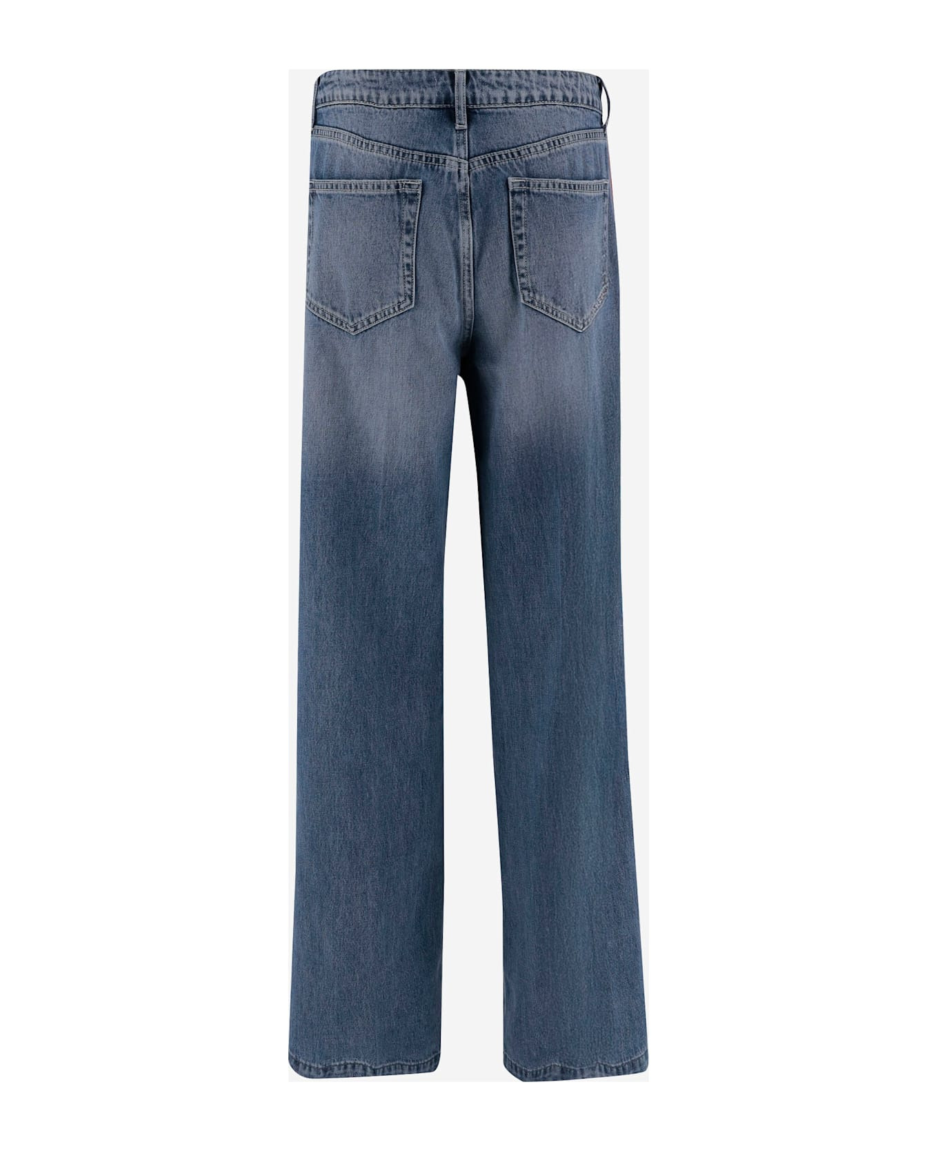 Cotton Denim Jeans - 2