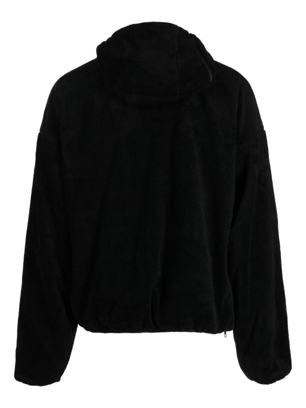 off-centre hooded jacket - 2