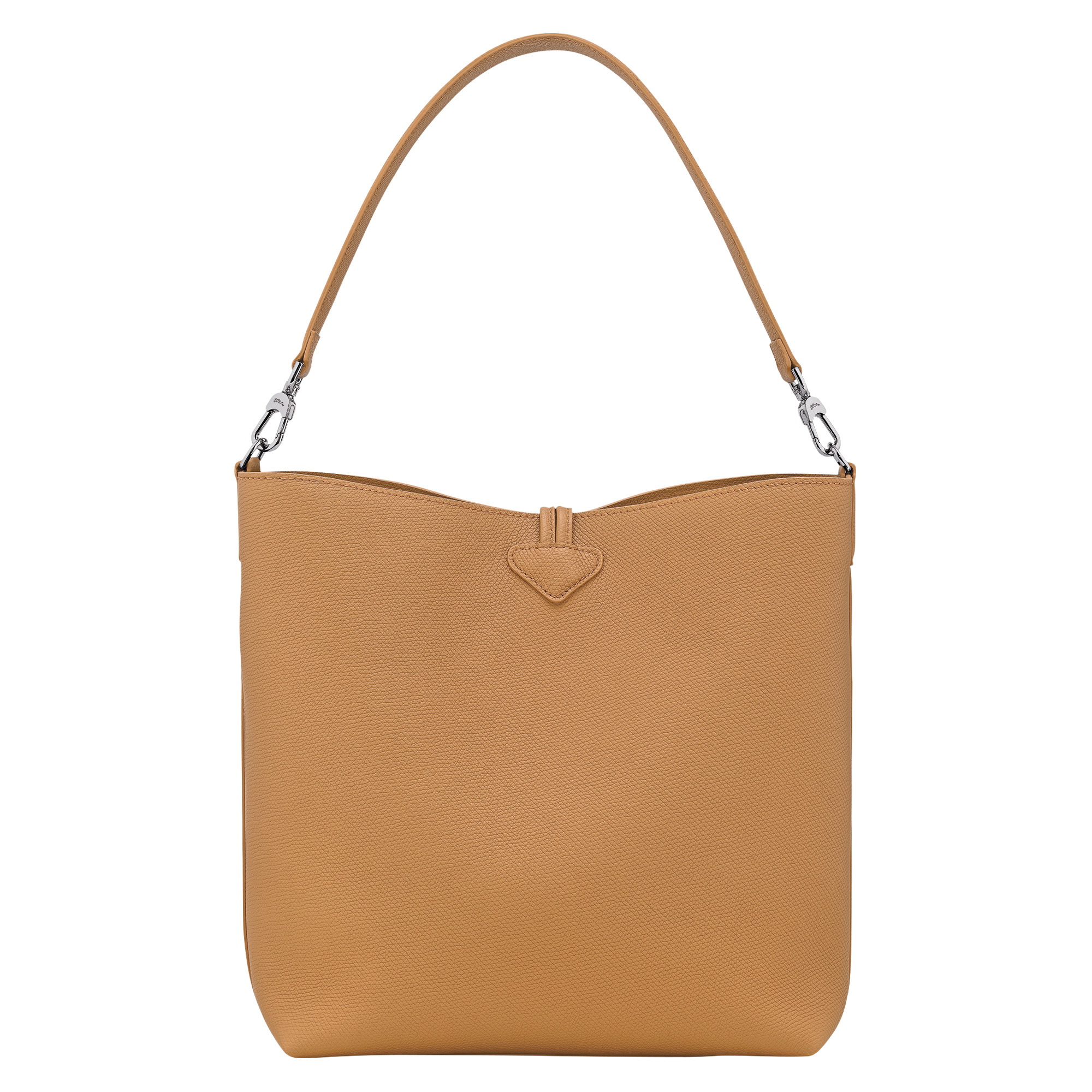 Le Roseau Hobo bag Walnut - Leather - 4