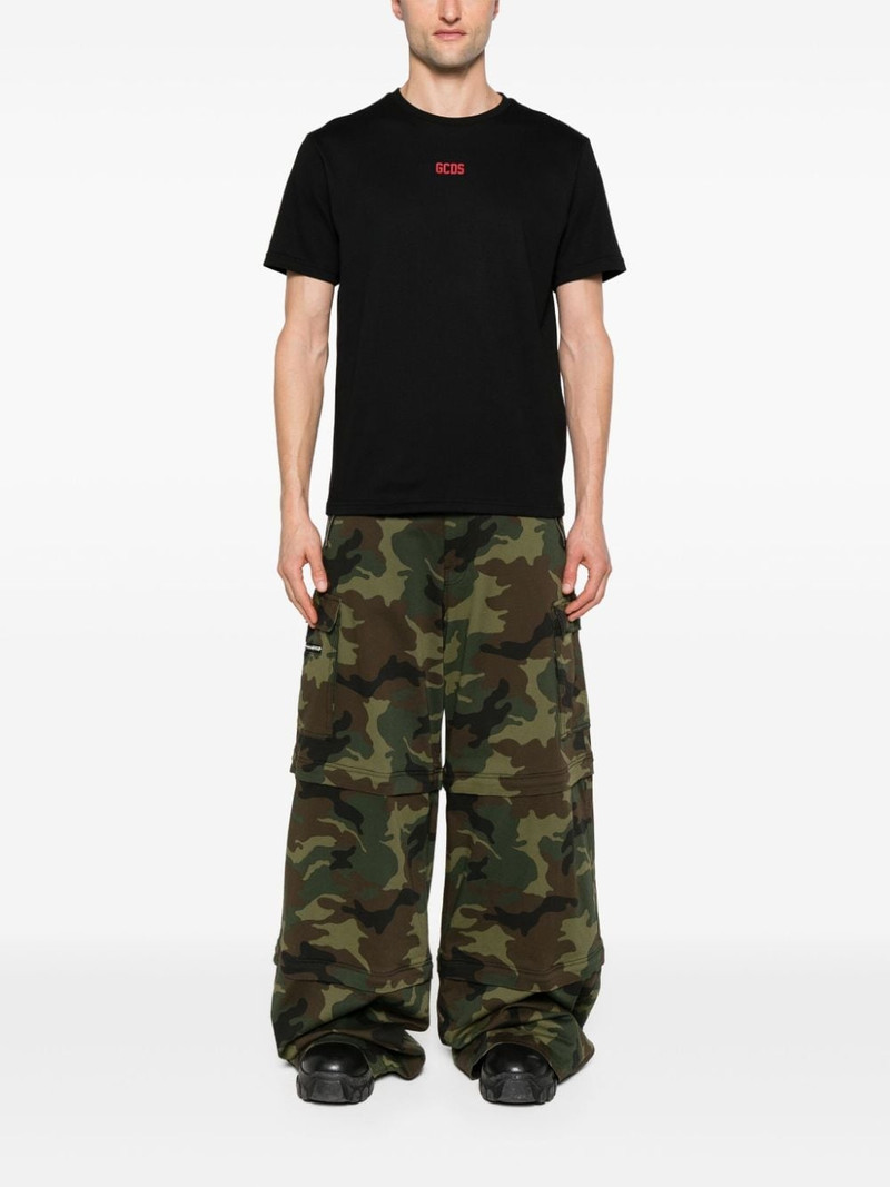 GCDS logo-print cotton T-shirt outlook
