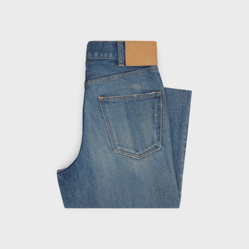 CELINE LARGE FLARED JEANS IN UNION WASH outlook