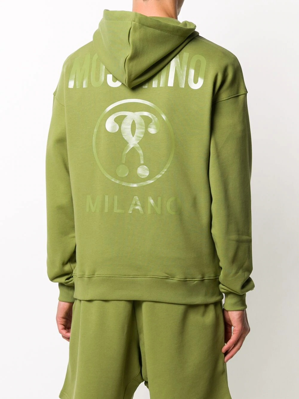 Milano logo-print hoodie - 4