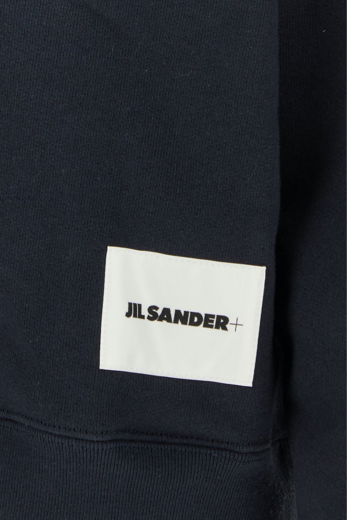 Dark blue cotton sweatshirt - 3