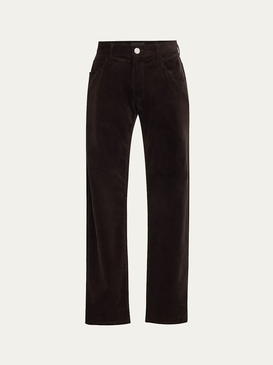 Men's Corduroy 5-Pocket Pants - 1