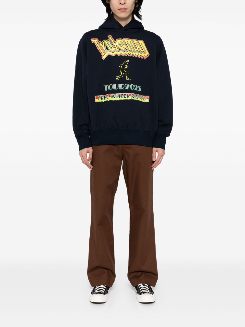 graphic-print hoodie - 2
