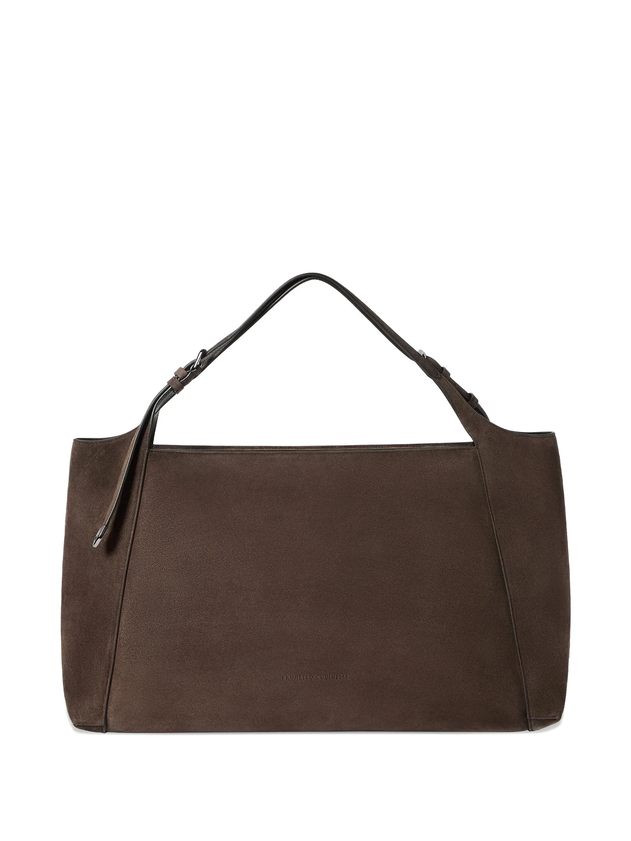 Brunello Cucinelli Sartorial Shoppper Bag In Suede - 1