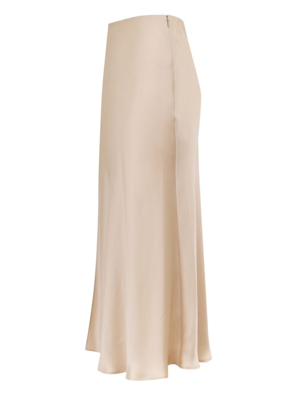 flared midi straight skirt - 2