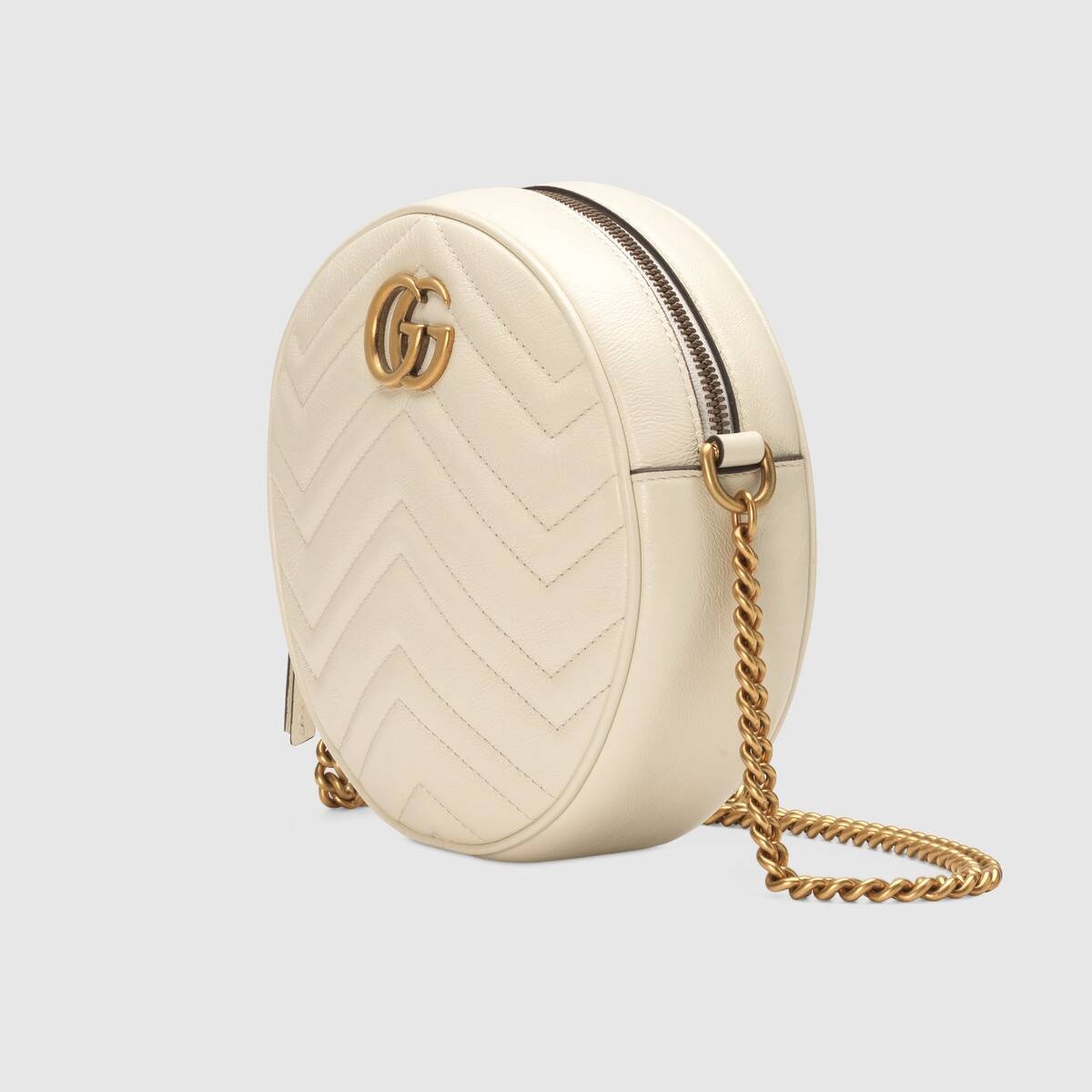 GG Marmont mini round shoulder bag - 2