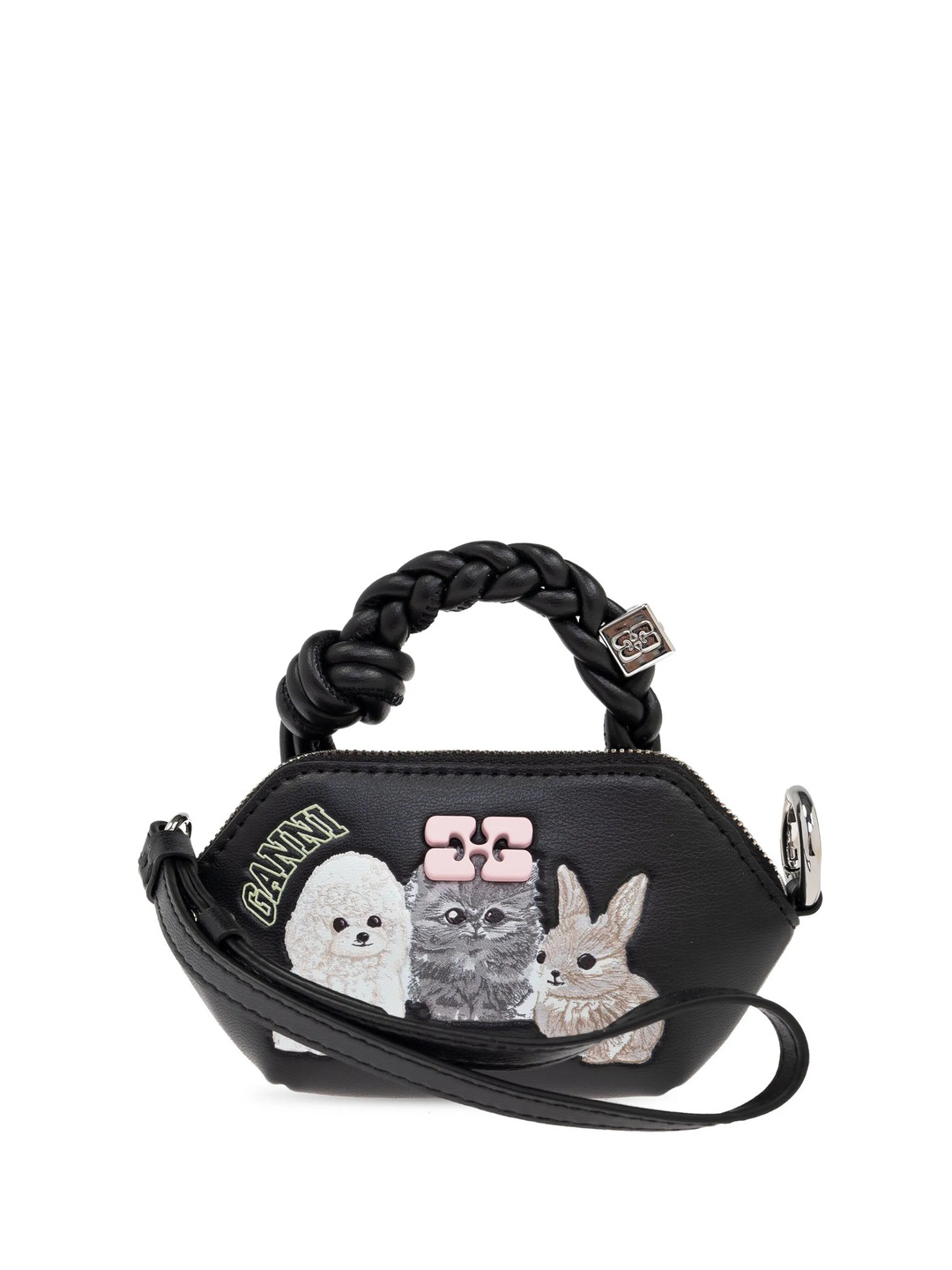 Ganni Bou Bag Nano Animals - 1