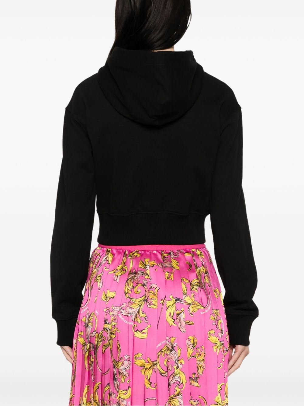 logo-print hoodie - 4