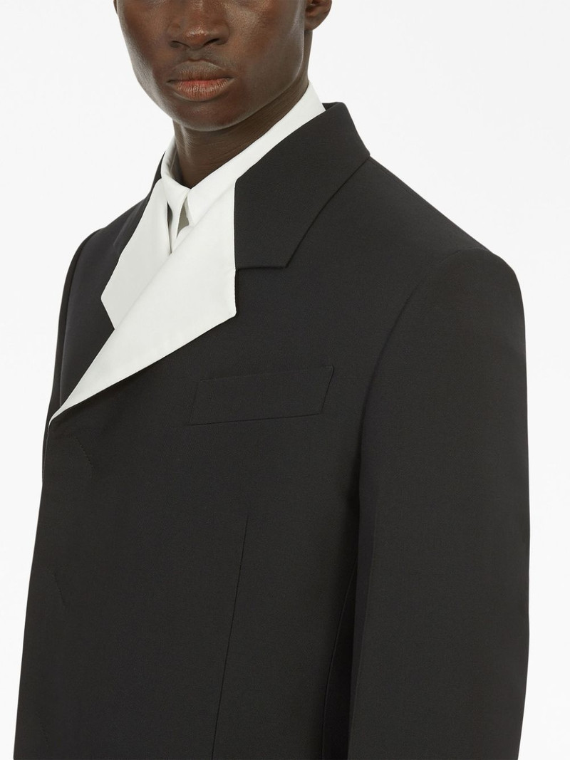 double-breasted wool blazer 5