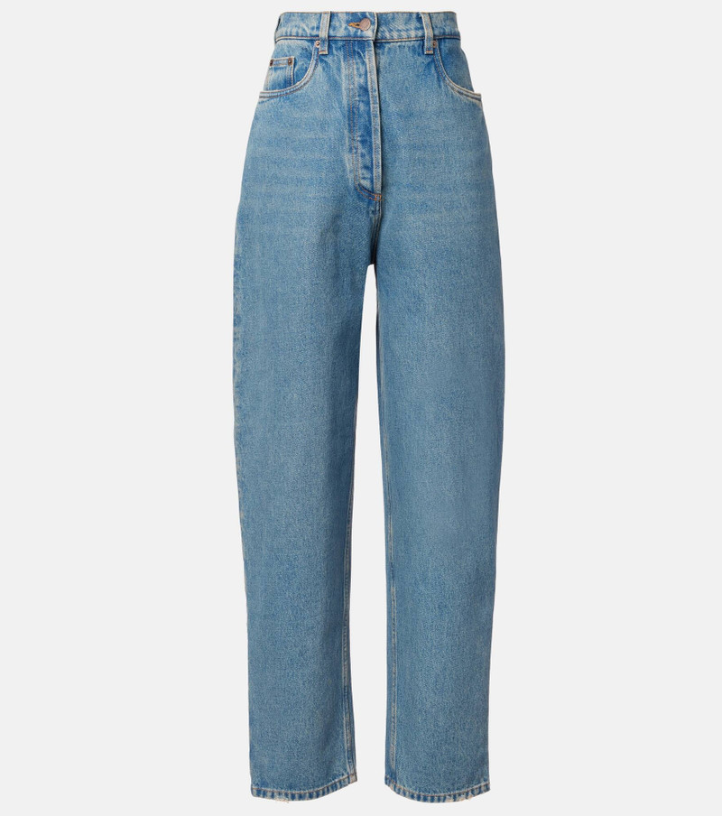 High-rise wide-leg jeans 1