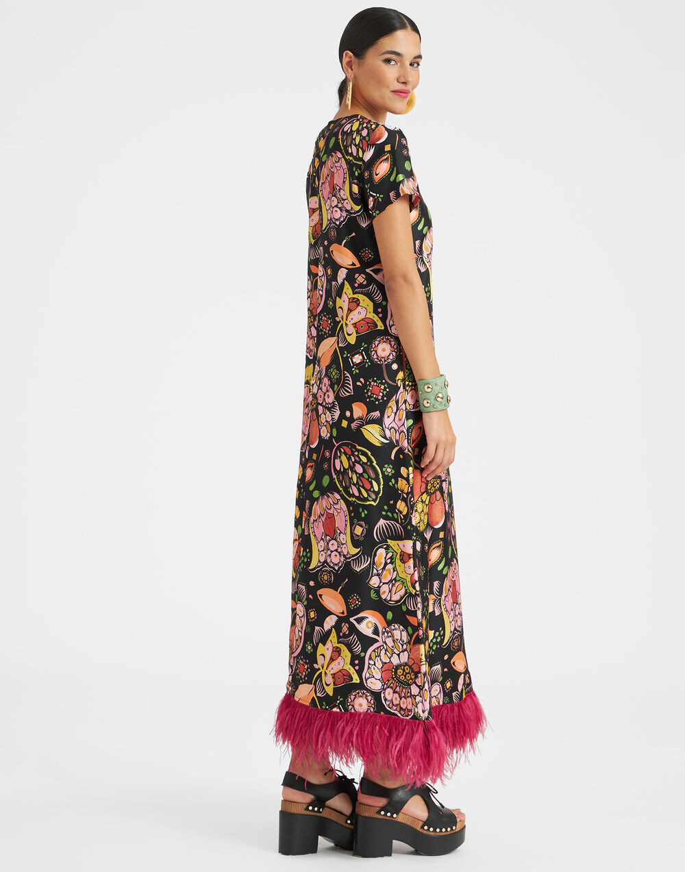 Swing Dress (With Feathers) - 3