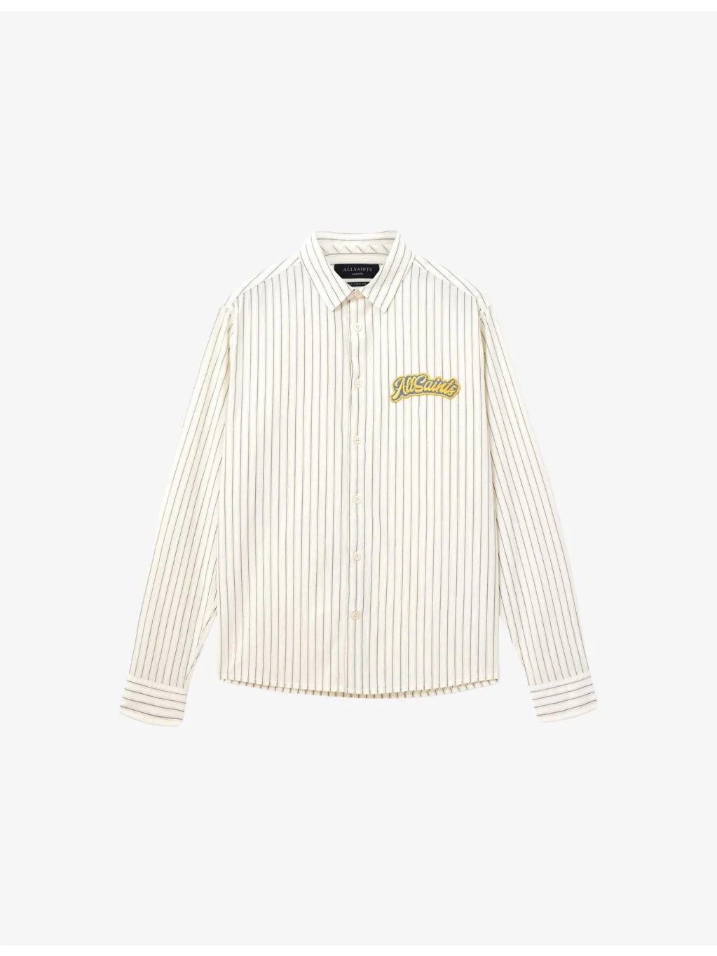 Samuel Logo-Patch Cotton Shirt - 1