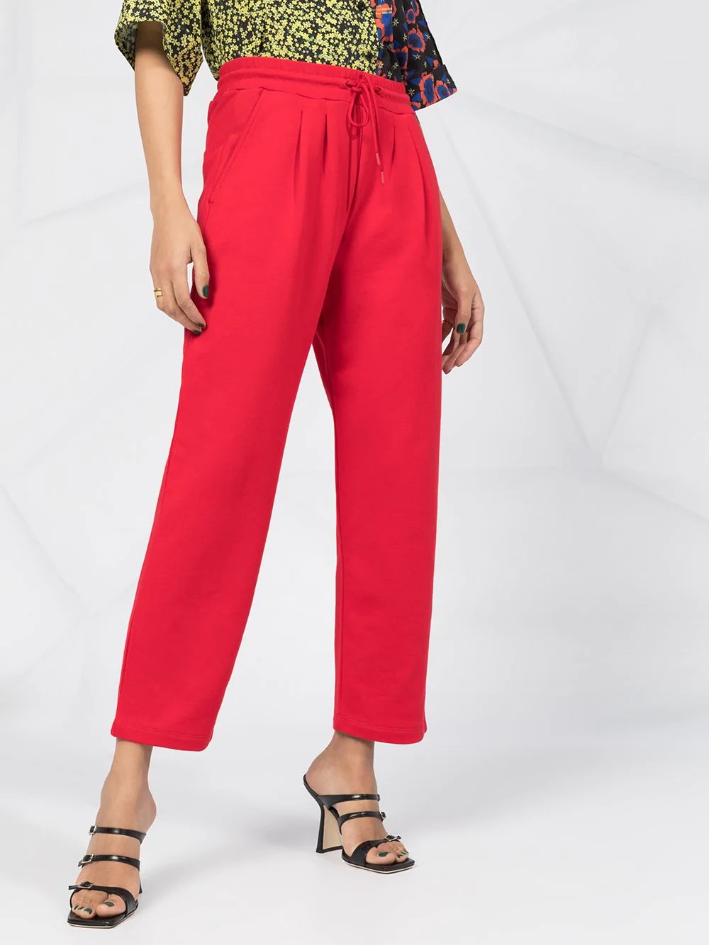 tailored drawstring trousers - 5