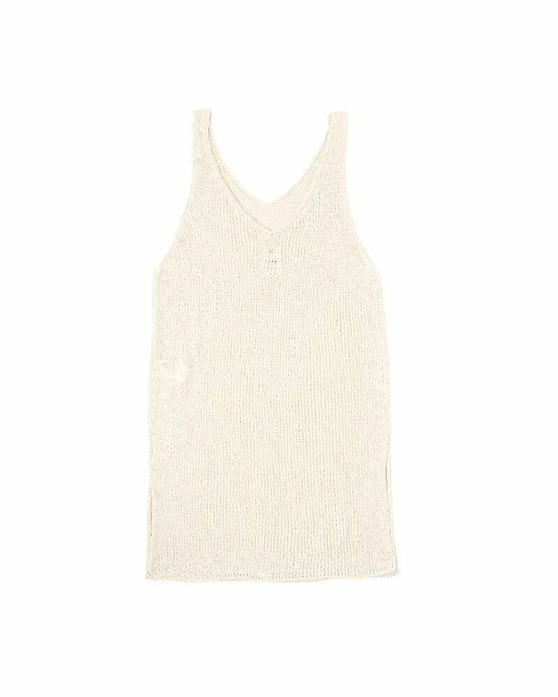 HARENA KNIT DRESS (SI/C) IVORY - 2