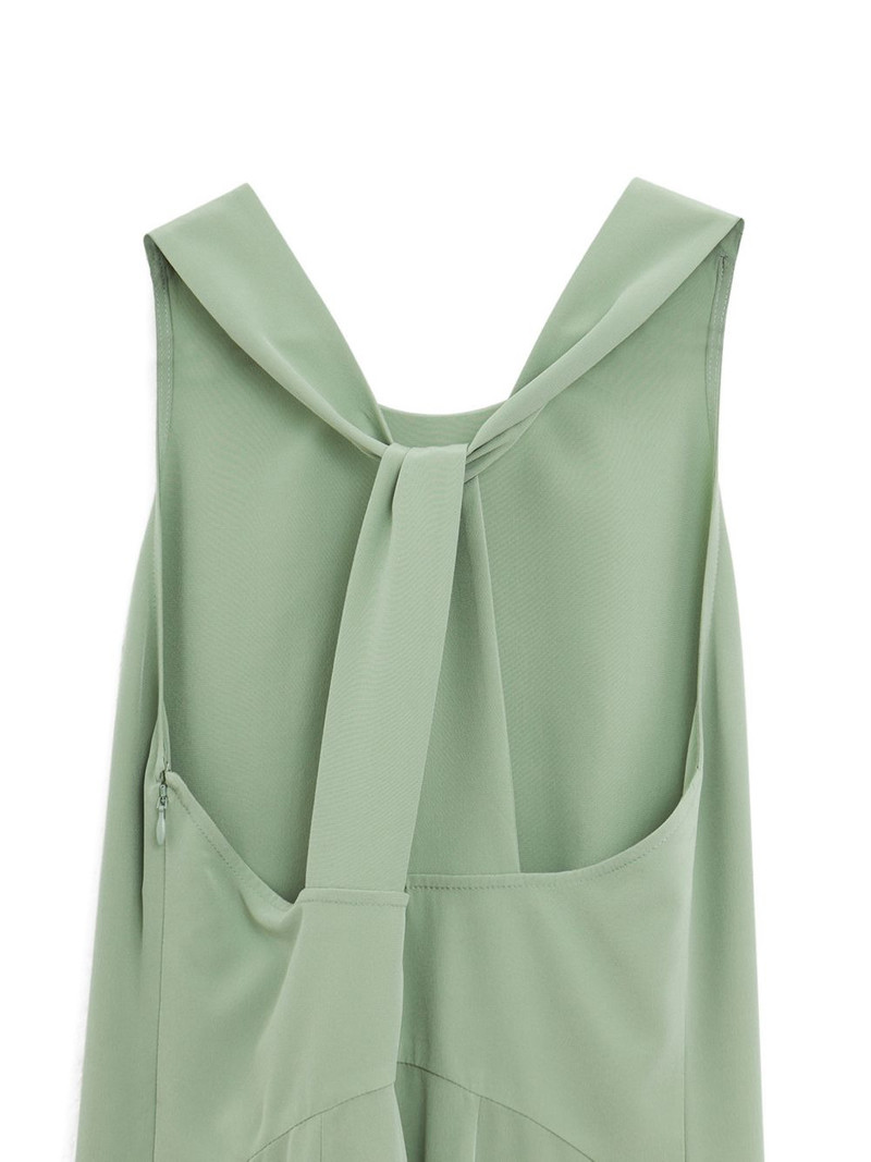 tie back detail maxi dress 4