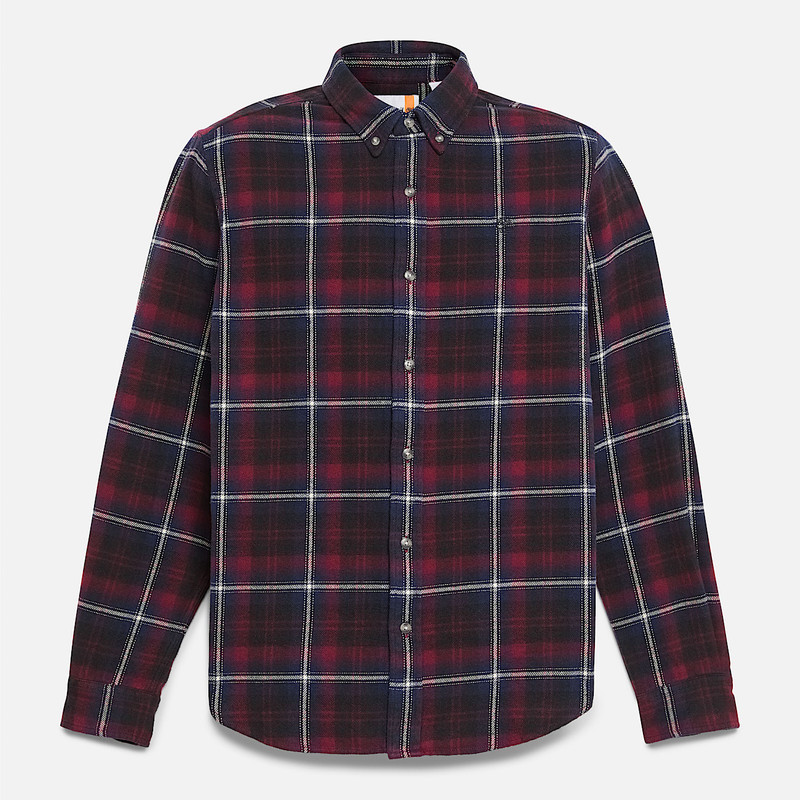 Men's Midweight Flannel Checkered Shirt 1