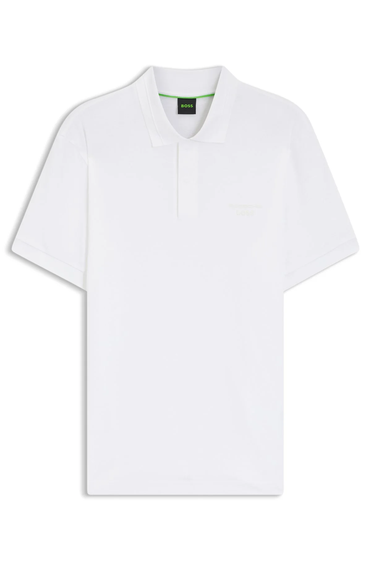 PORSCHE X BOSS POLO SHIRT IN MERCERIZED COTTON - 1