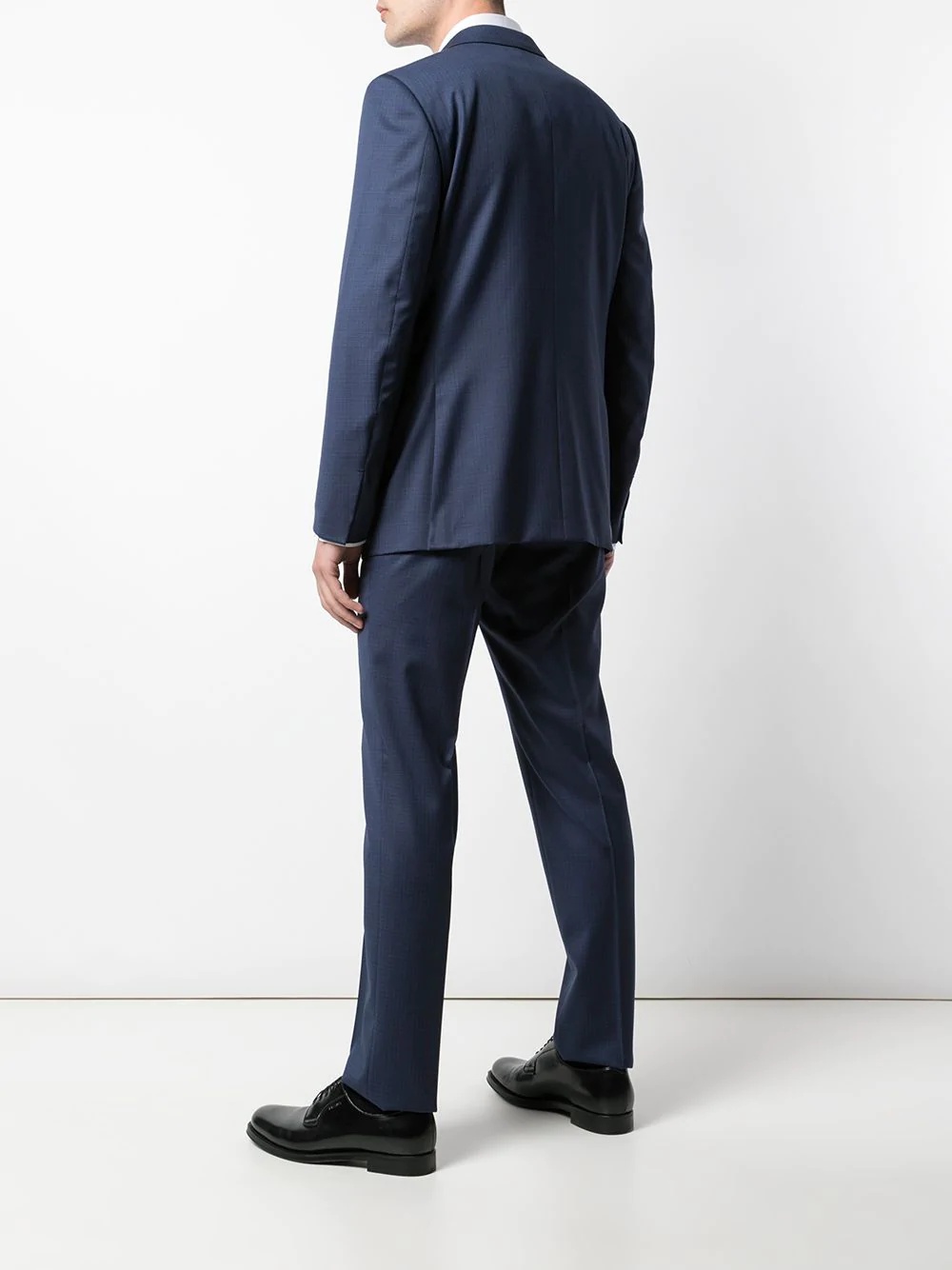 elasticated trim two-piece suit - 4