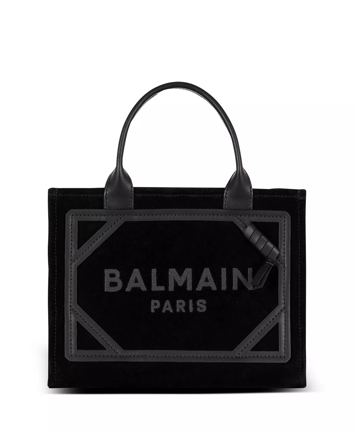 Women's Small Suede B-Army Tote Bag - 1