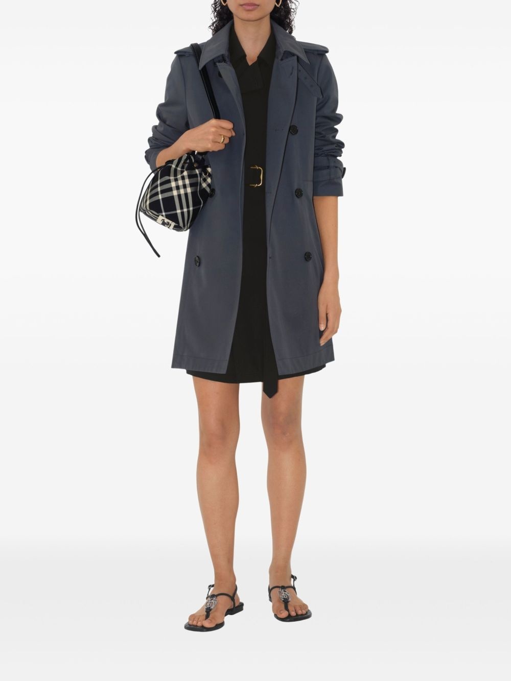 short trench coat - 2