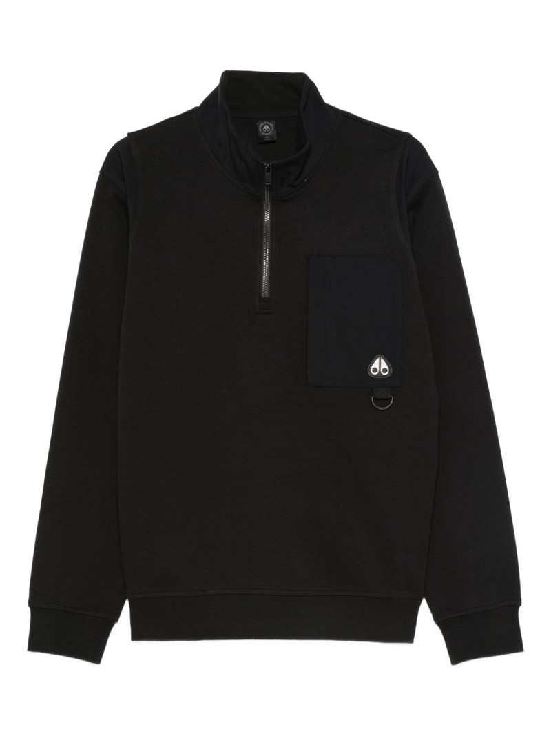 patch-pocket sweatshirt 1