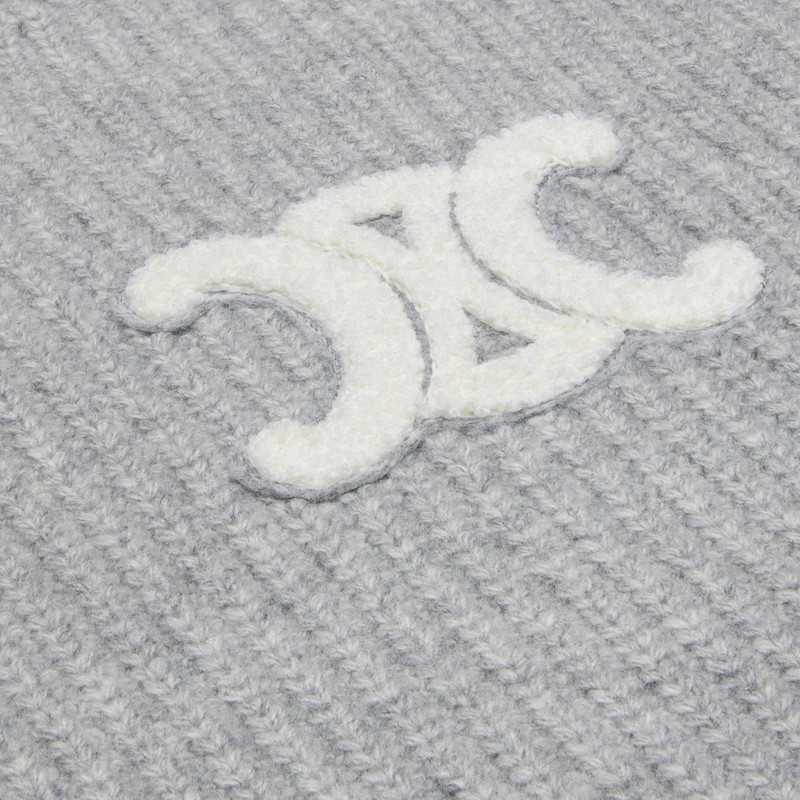 hooded sweater IN RIBBED WOOL 4