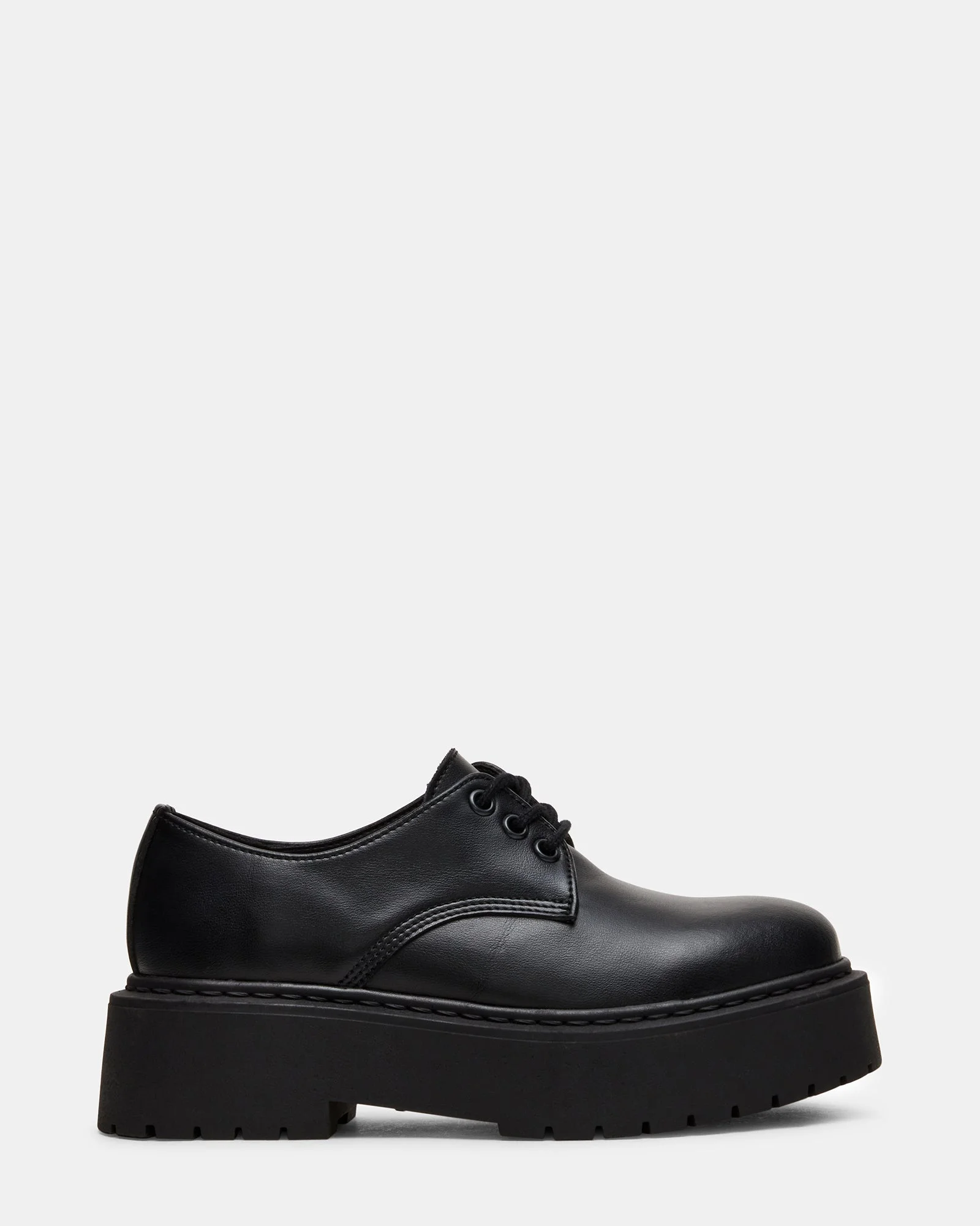 BURNEY BLACK LEATHER - 1