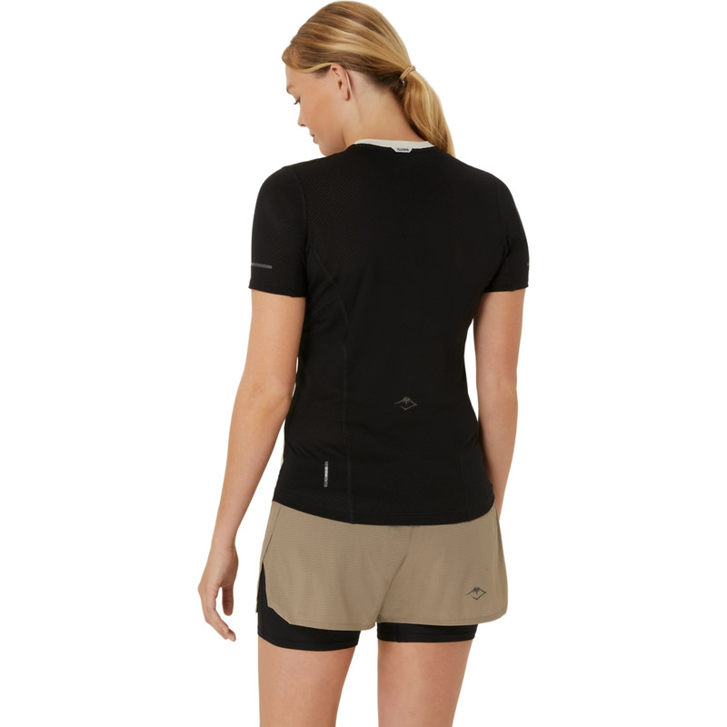 Asics WOMEN'S FUJITRAIL SHORT SLEEVE TOP outlook
