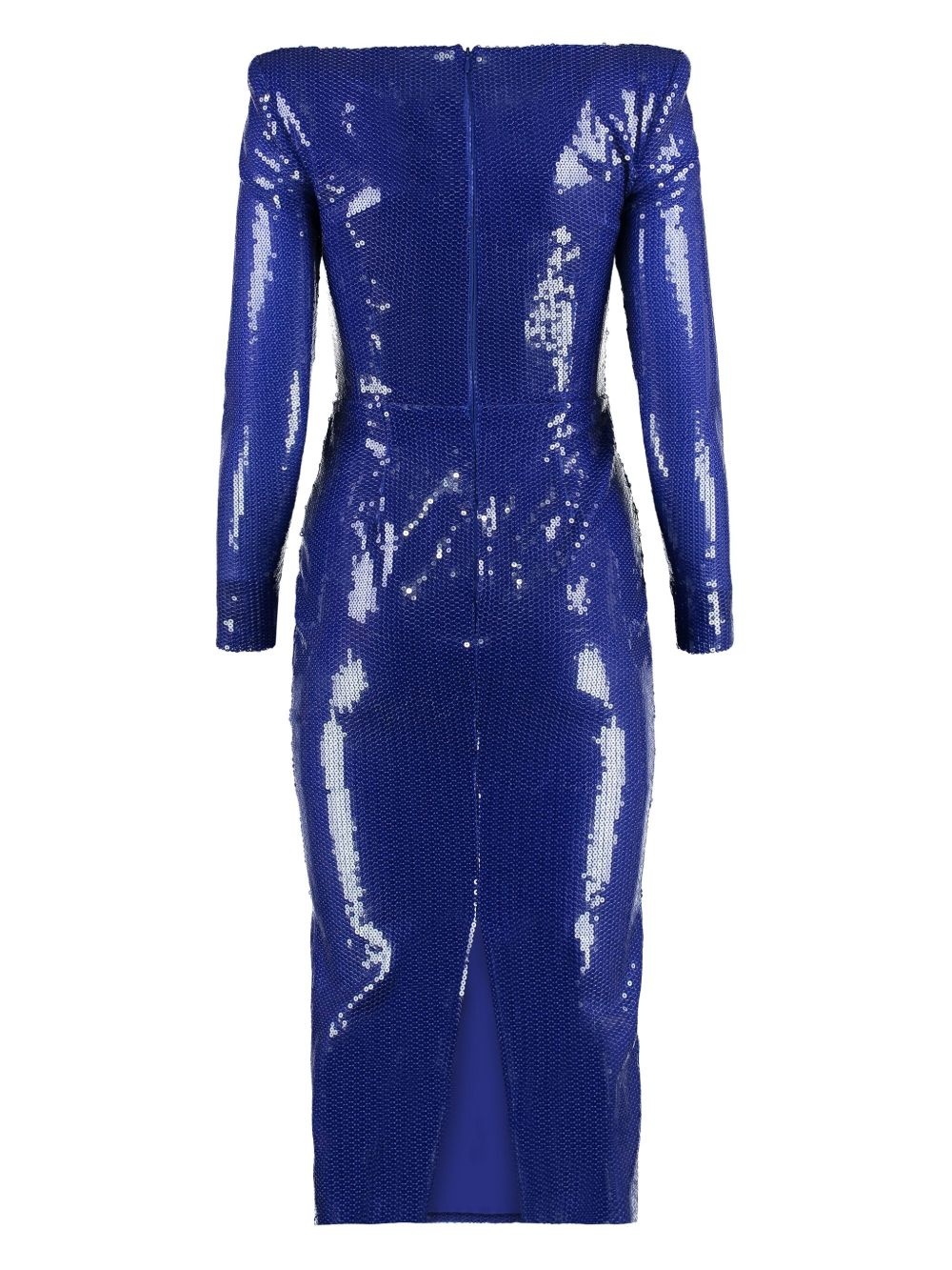 sequin-embellished midi dress - 2