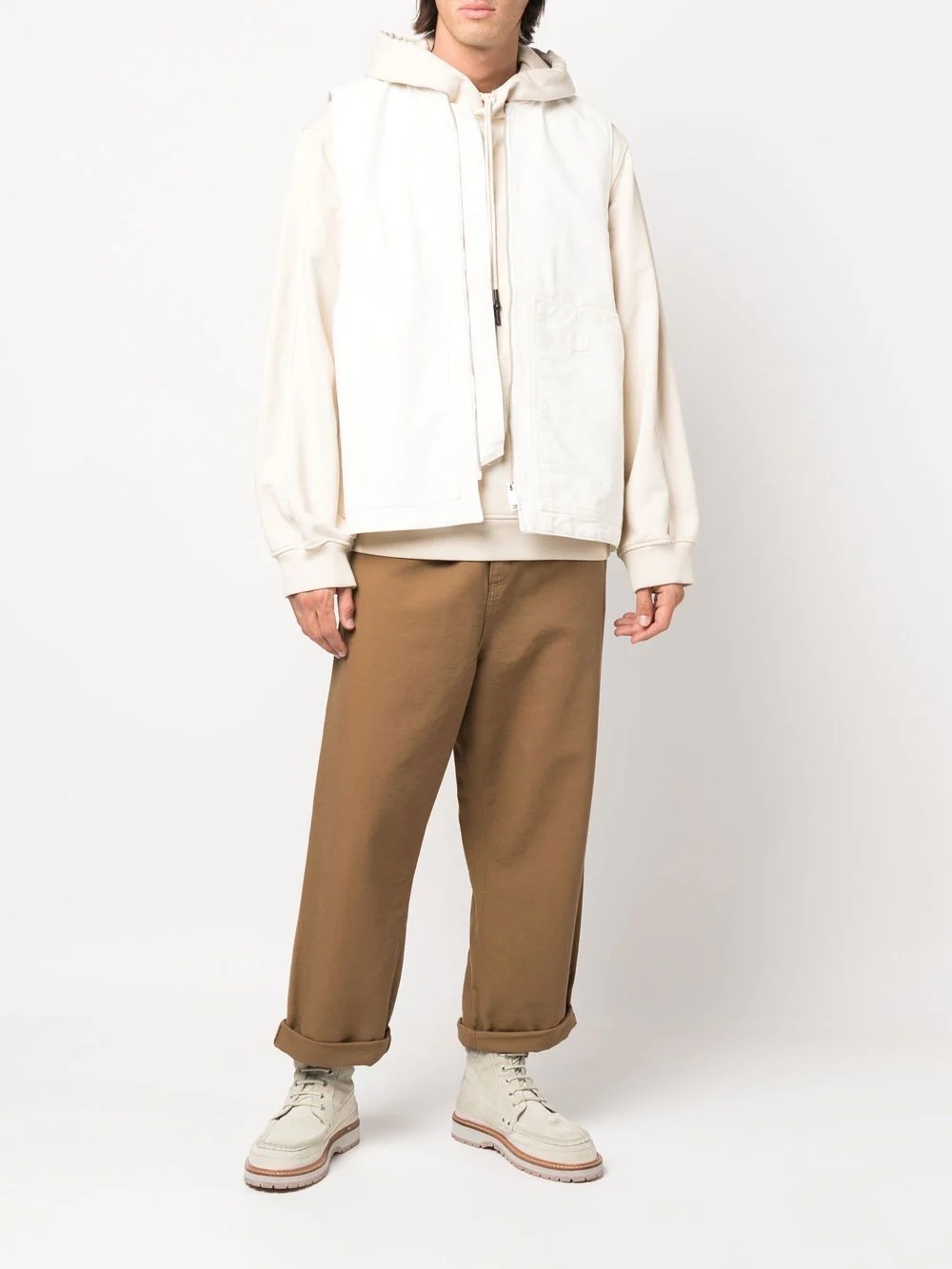 x Carhartt cropped-leg trousers - 2