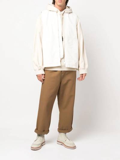 Toogood x Carhartt cropped-leg trousers outlook