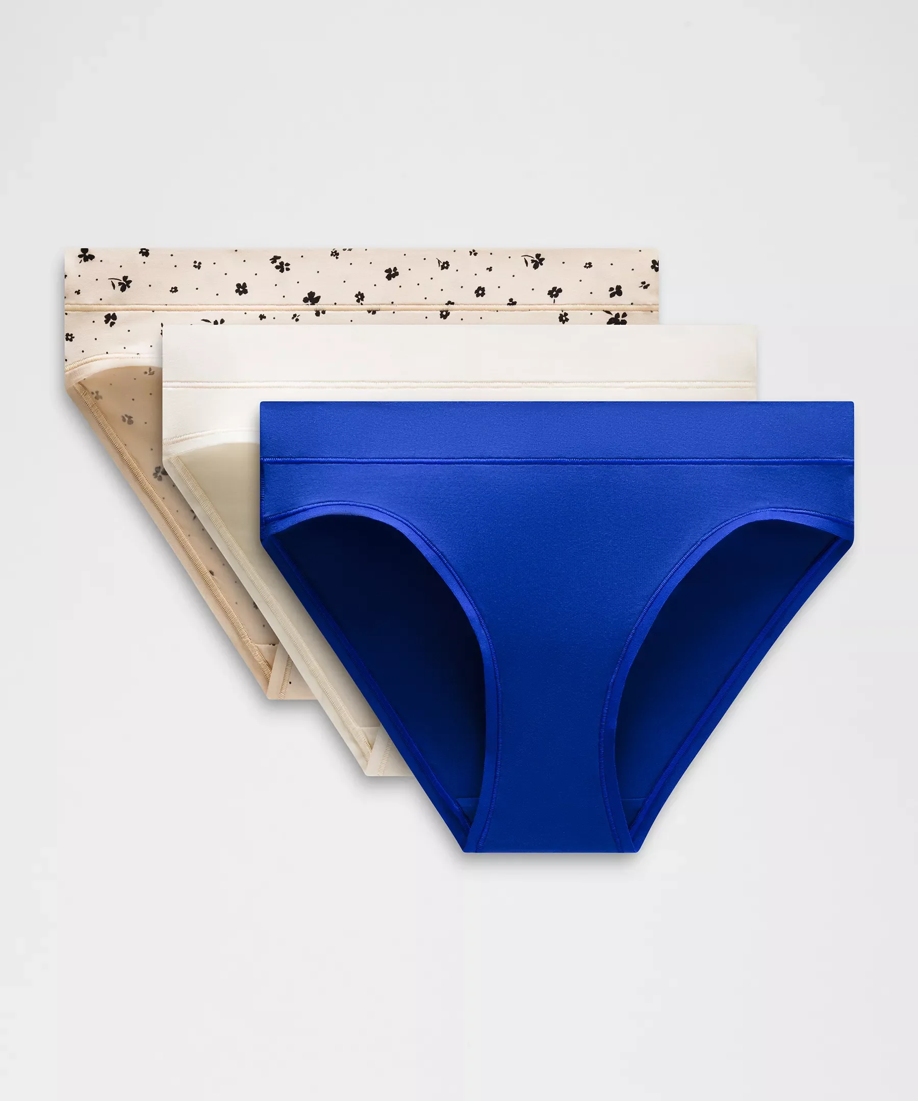 UnderEase Mid-Rise Bikini Underwear *3 Pack - 1