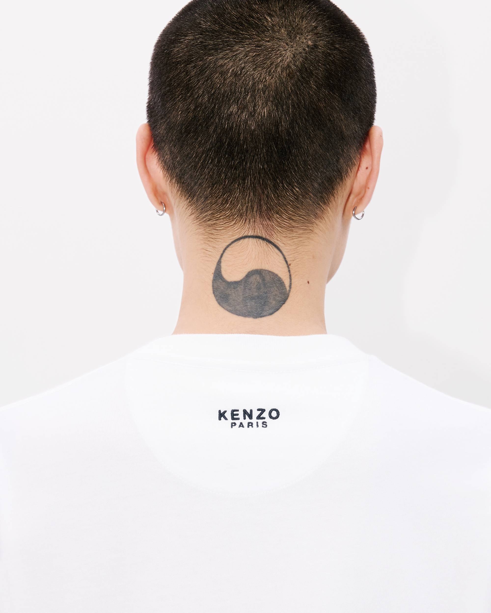 'KENZO Happy Tiger' embroidered T-shirt in cotton - 6